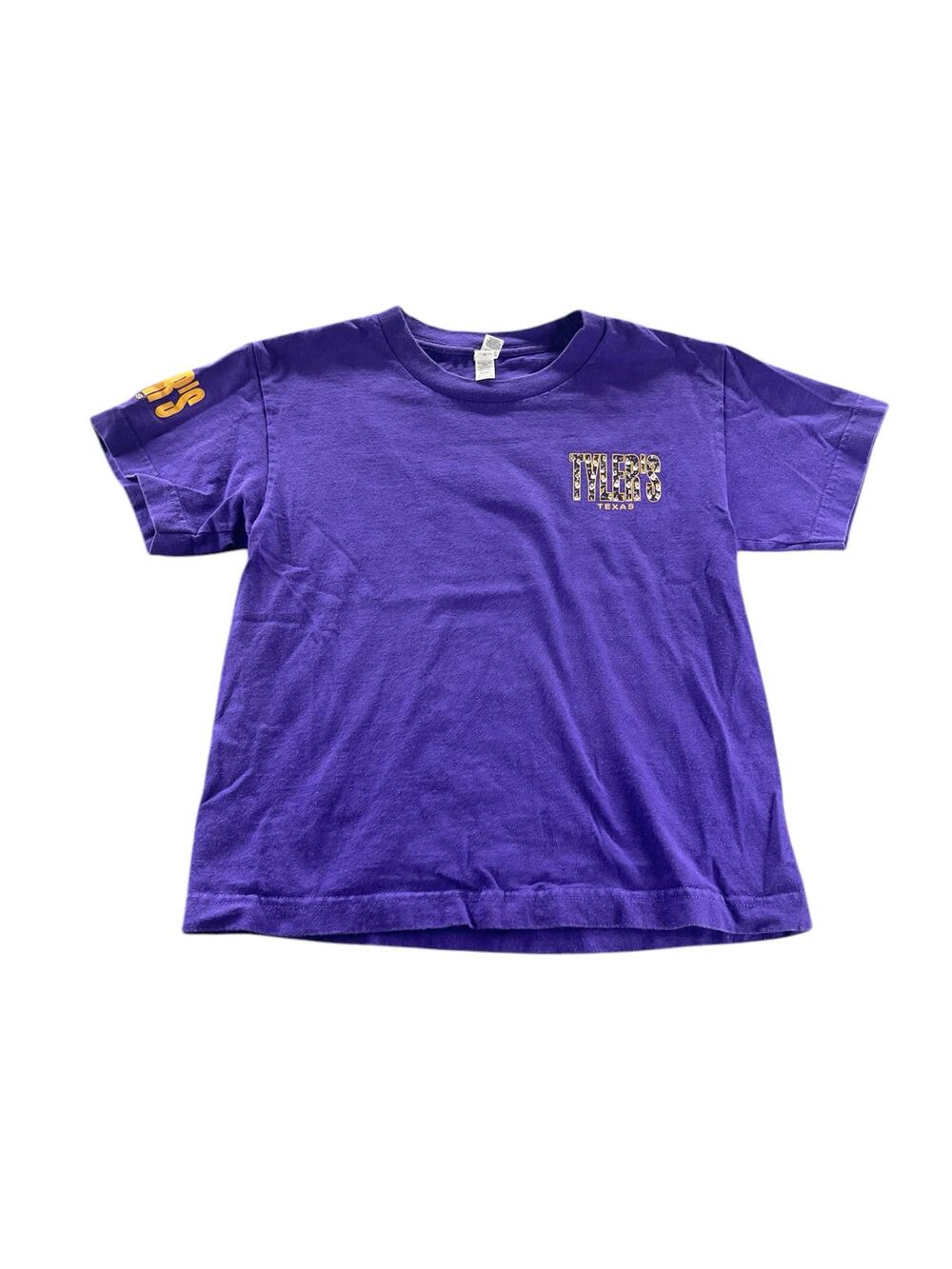 Alstyle Purple Tyler's Texas Graphic Short Sleeve T-Shirt Women's Size Small